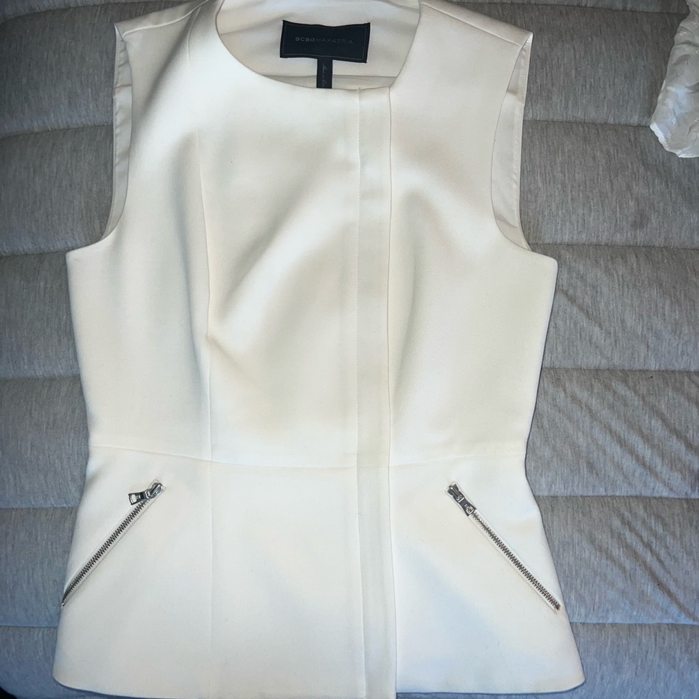 BCBG front zipper shirt